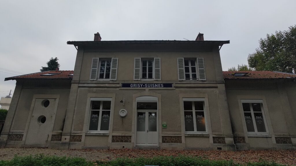 Une ancienne gare le long d'une voie verte