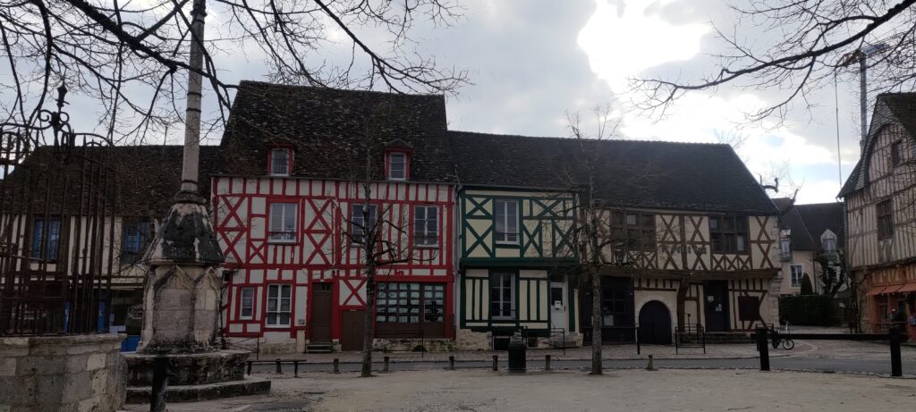Maisons à colombage dans Provins