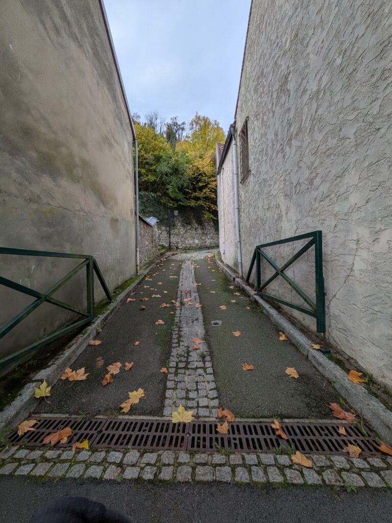 Début du côte à très fort pourcentage